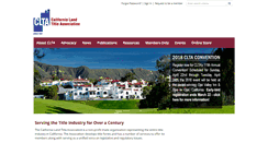 Desktop Screenshot of clta.org